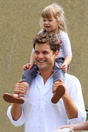 *EXCLUSIVE* Diane Kruger lunches with Joshua Jackson's sister and niece [NO Canada, Germany, Austria]