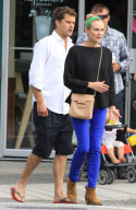 *EXCLUSIVE* Diane Kruger lunches with Joshua Jackson's sister and niece [NO Canada, Germany, Austria]