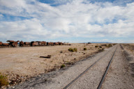 Train cemetery, Uyuni, Bolivia - Apr 2012