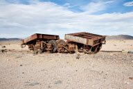 Train cemetery, Uyuni, Bolivia - Apr 2012