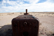 Train cemetery, Uyuni, Bolivia - Apr 2012
