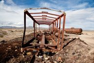 Train cemetery, Uyuni, Bolivia - Apr 2012