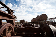 Train cemetery, Uyuni, Bolivia - Apr 2012