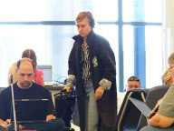 Chloe Sevigny Waits For A Flight