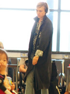 Chloe Sevigny Waits For A Flight