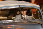 Ryan Gosling filming scenes for "Gangster Squad"