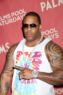 Rapper and Producer Busta Rhymes Ignites Palms Pool