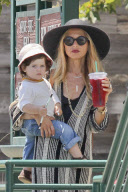 Rachel Zoe and family out in Malibu