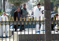 Jean Reno set "Le Grand" series in Paris.