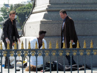 Jean Reno set "Le Grand" series in Paris.