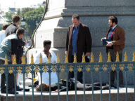 Jean Reno set "Le Grand" series in Paris.