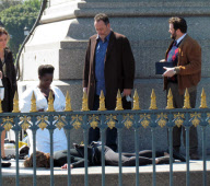 Jean Reno set "Le Grand" series in Paris.