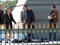 Jean Reno set "Le Grand" series in Paris.