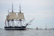 Die USS Constitution, das älteste noch im Dienst stehende Schiff der Welt