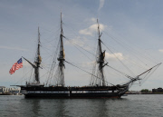 Die USS Constitution, das älteste noch im Dienst stehende Schiff der Welt