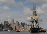 Die USS Constitution, das älteste noch im Dienst stehende Schiff der Welt