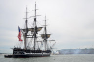 Die USS Constitution, das älteste noch im Dienst stehende Schiff der Welt