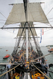 Die USS Constitution, das älteste noch im Dienst stehende Schiff der Welt