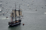 Die USS Constitution, das älteste noch im Dienst stehende Schiff der Welt