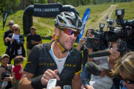 Lance Armstrong races in Aspen