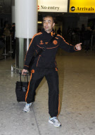Chelsea FC arrive at Heathrow Airport after winning the UEFA Champions League, London, Britain - 20 May 2012