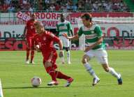 Fussball: SpVgg Greuther Fürth gegen FC Bayern München
