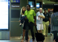 Tito Jackson Arrives Into LAX