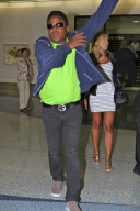 Tito Jackson Arrives Into LAX