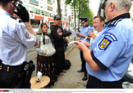 PARIS: French police and Romanian police officers