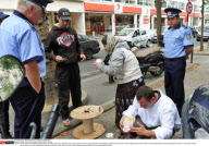 PARIS: French police and Romanian police officers