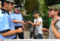 PARIS: French police and Romanian police officers