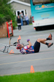 Penny farthing race, part of the World Alternative Games, Llanwrtyd Wells, Wales, Britain - 26 Aug 2012
