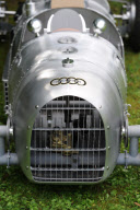Engineer builds scale replica of famous Auto Union Type A 'Silver Arrow' German racing car, Diss, Norfolk, Britain - 23 Aug 2012