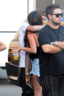 *EXCLUSIVE* Selena gets a surprise visit from Justin on the set of Feed The Dog