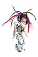 Mechanical sculptures from discarded items, Milan, Italy - 30 Aug 2012