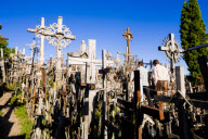 Lithuania's "Hill of Crosses" 