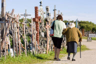Lithuania's "Hill of Crosses" 