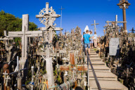 Lithuania's "Hill of Crosses" 
