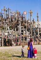 Lithuania's "Hill of Crosses" 