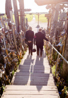 Lithuania's "Hill of Crosses" 