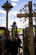 Lithuania's "Hill of Crosses" 