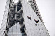 Prince Andrew abseils down the Shard building in aid of the Outward Bound Trust and the Royal Marines Charitable Trust Fund, London, Britan - 03 Sep 2012