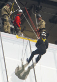 Prince Andrew abseils down the Shard building in aid of the Outward Bound Trust and the Royal Marines Charitable Trust Fund, London, Britan - 03 Sep 2012
