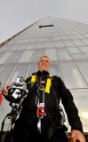 Prince Andrew abseils down the Shard building in aid of the Outward Bound Trust and the Royal Marines Charitable Trust Fund, London, Britan - 03 Sep 2012