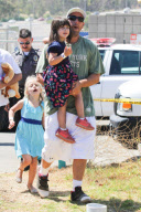Adam Sandler spends Labor Day at the Malibu Chili Cook Off