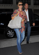 Heidi Klum Returns Home