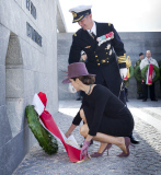 Kranzniederlegung in Kopenhagen