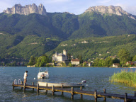 Lake Annecy, Haute-Savoie, France