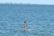 Bethenny Frankel Takes Her Paddle Board Out For A Ride