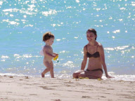 Natalie Portman Vacations With Benjamin And Alph In Turks And Caicos